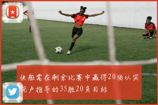 快船需在剩余比赛中赢得20场以实现卢指导的35胜20负目标