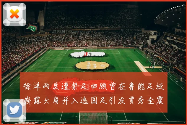 徐洋两度遭禁足回顾曾在鲁能足校崭露头角并入选国足引发贾秀全震惊
